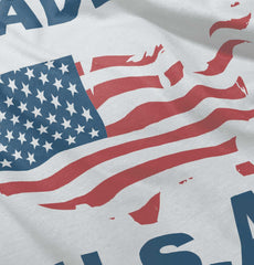 Made in USA Infant Toddler T Shirt-Direct To Garment Print-Brisco Baby