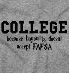 College Infant Toddler T Shirt-Direct To Garment Print-Brisco Baby