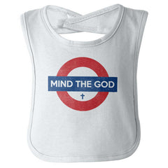 Mind The God Infant Baby Bib-Direct To Garment Print-Brisco Baby