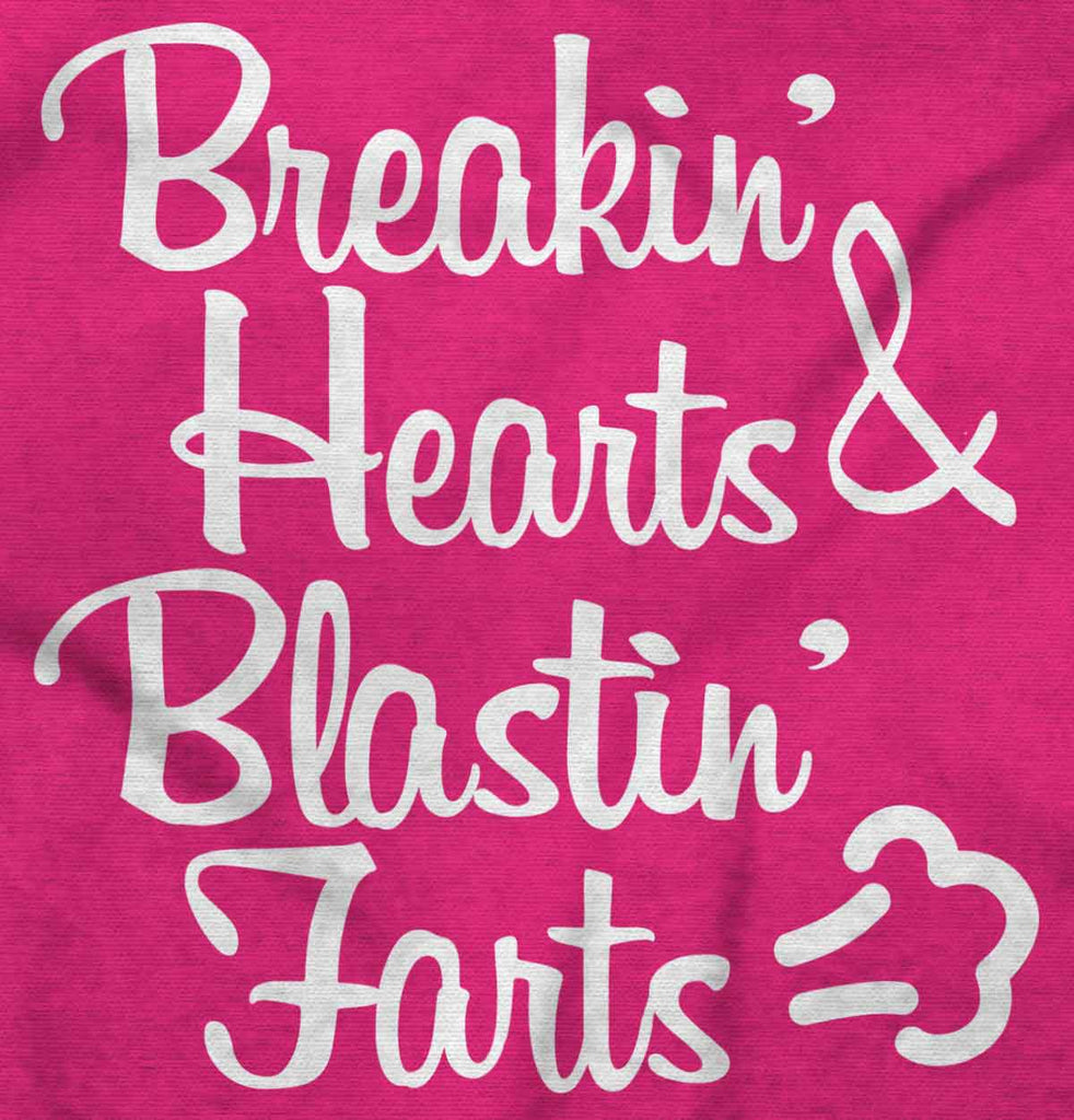 Blastin Farts Solid Baby Pajama Top-Direct To Garment Print-Brisco Baby