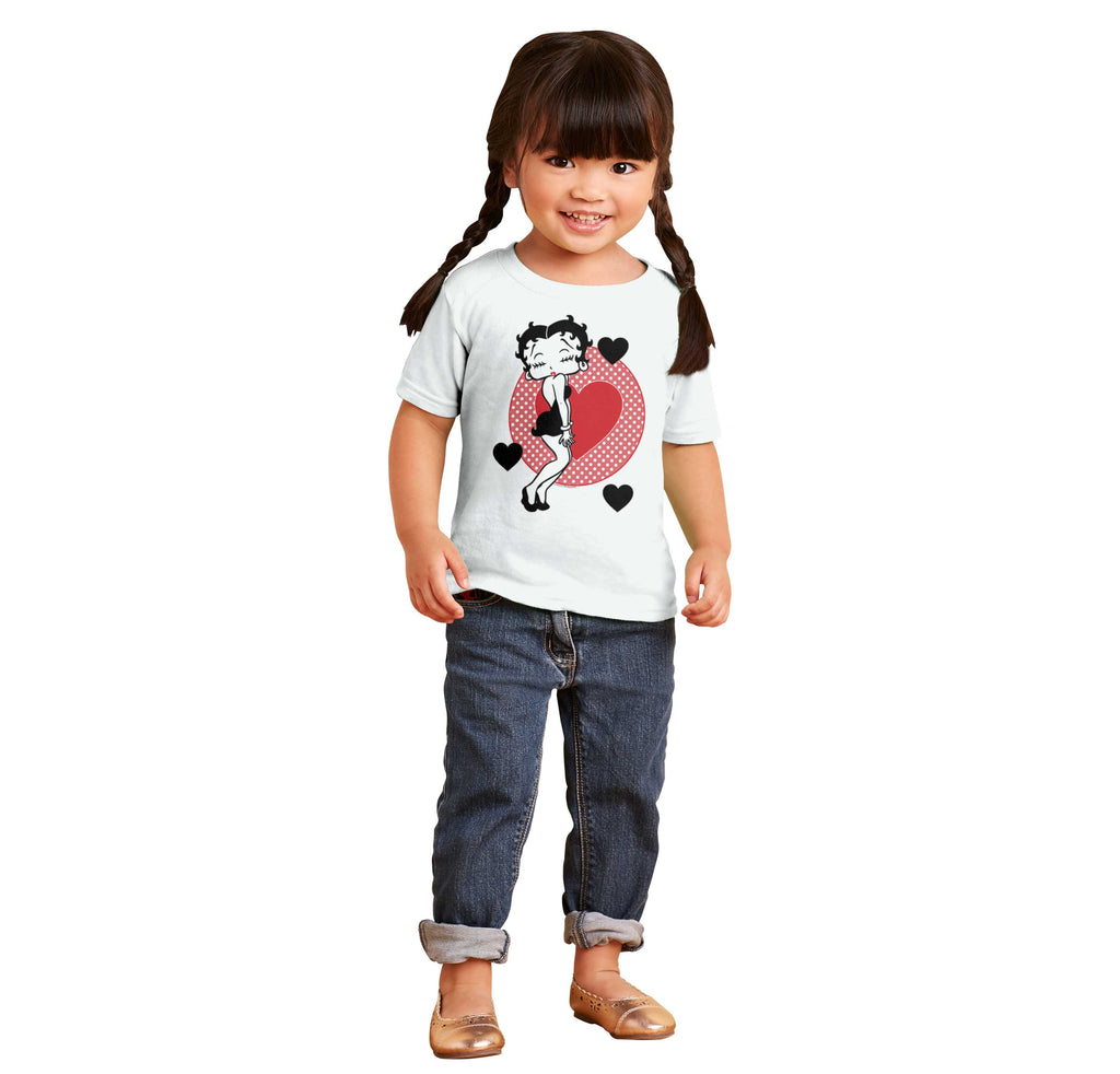 Betty Boop Infant Toddler T Shirt-Direct To Garment Print-Brisco Baby