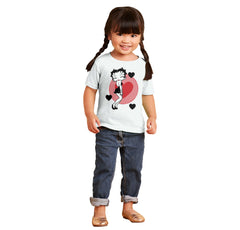 Betty Boop Infant Toddler T Shirt-Direct To Garment Print-Brisco Baby