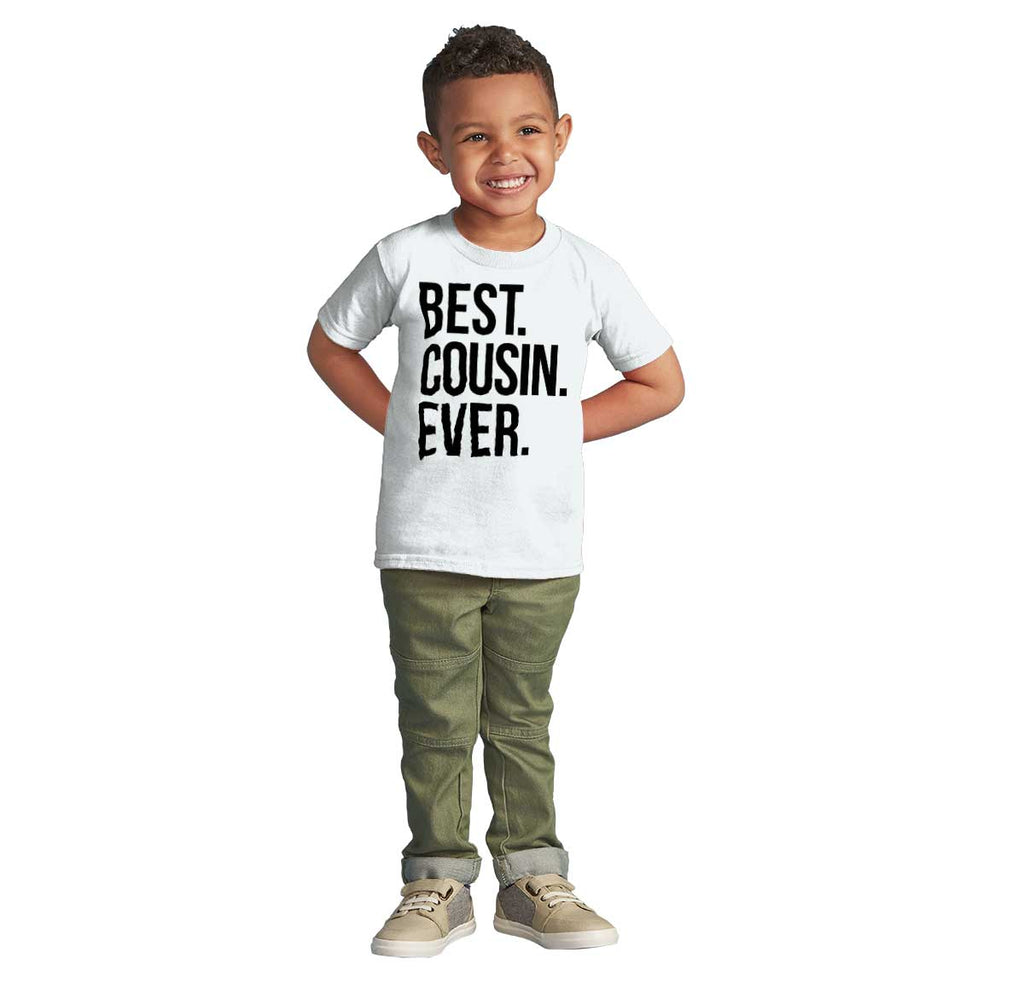 Best Cousin Ever Infant Toddler T Shirt-Direct To Garment Print-Brisco Baby