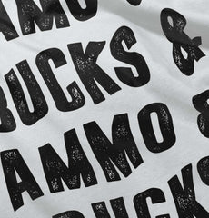 Camo Bucks Ammo Trucks Infant Baby Bib-Direct To Garment Print-Brisco Baby