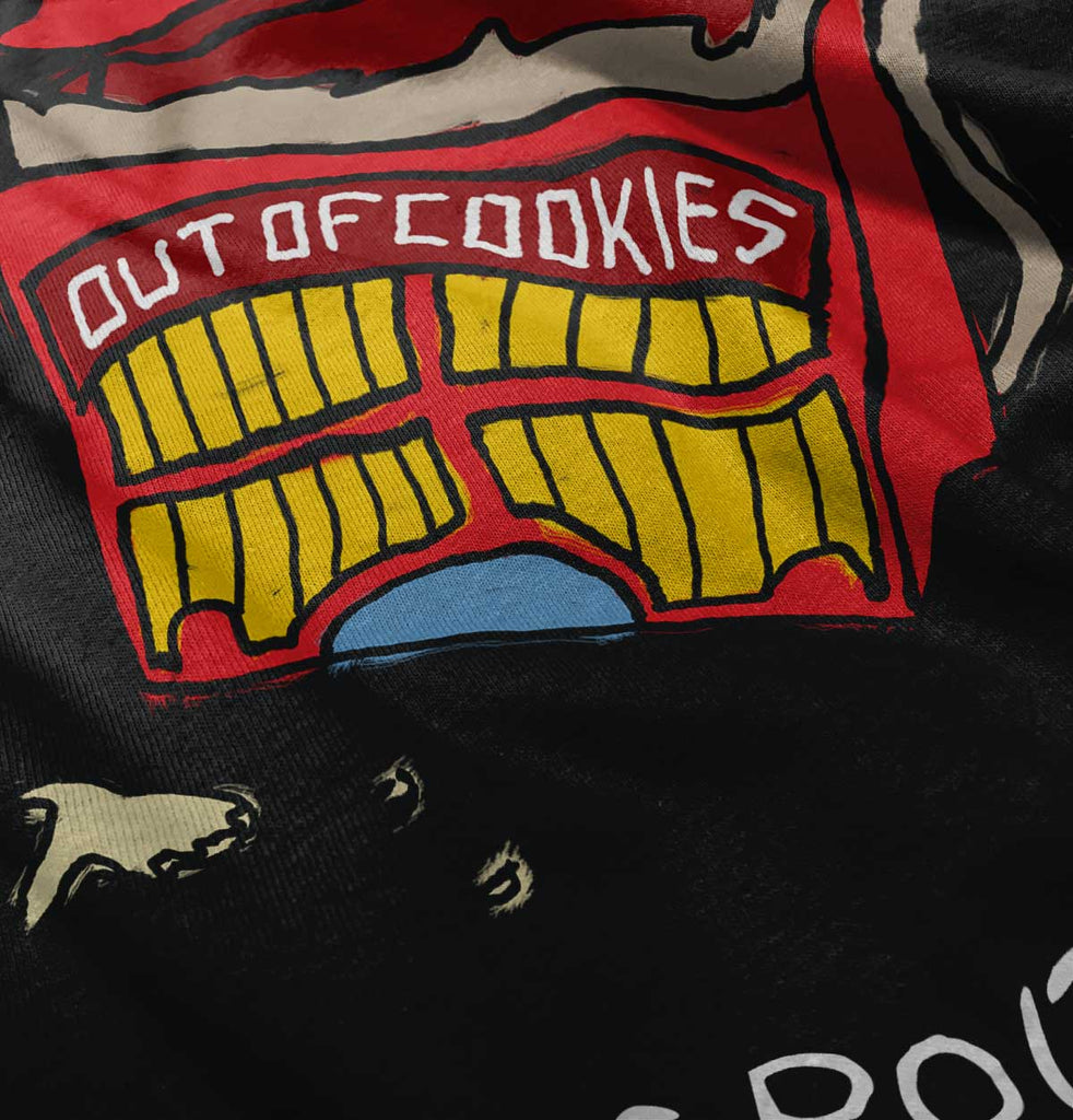 Out of Cookies Infant Toddler T Shirt-Direct To Garment Print-Brisco Baby