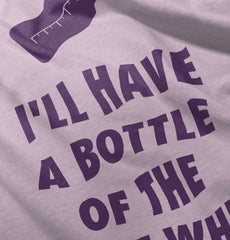 House White Infant Toddler T Shirt-Direct To Garment Print-Brisco Baby