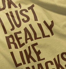 Really Like Snacks Infant Toddler T Shirt-Direct To Garment Print-Brisco Baby