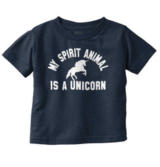 Spirit Unicorn Infant Toddler T Shirt-Direct To Garment Print-Brisco Baby