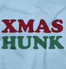 Xmas Hunk Infant Toddler T Shirt-Direct To Garment Print-Brisco Baby