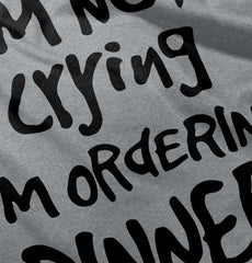 Ordering Dinner Infant Toddler T Shirt-Direct To Garment Print-Brisco Baby