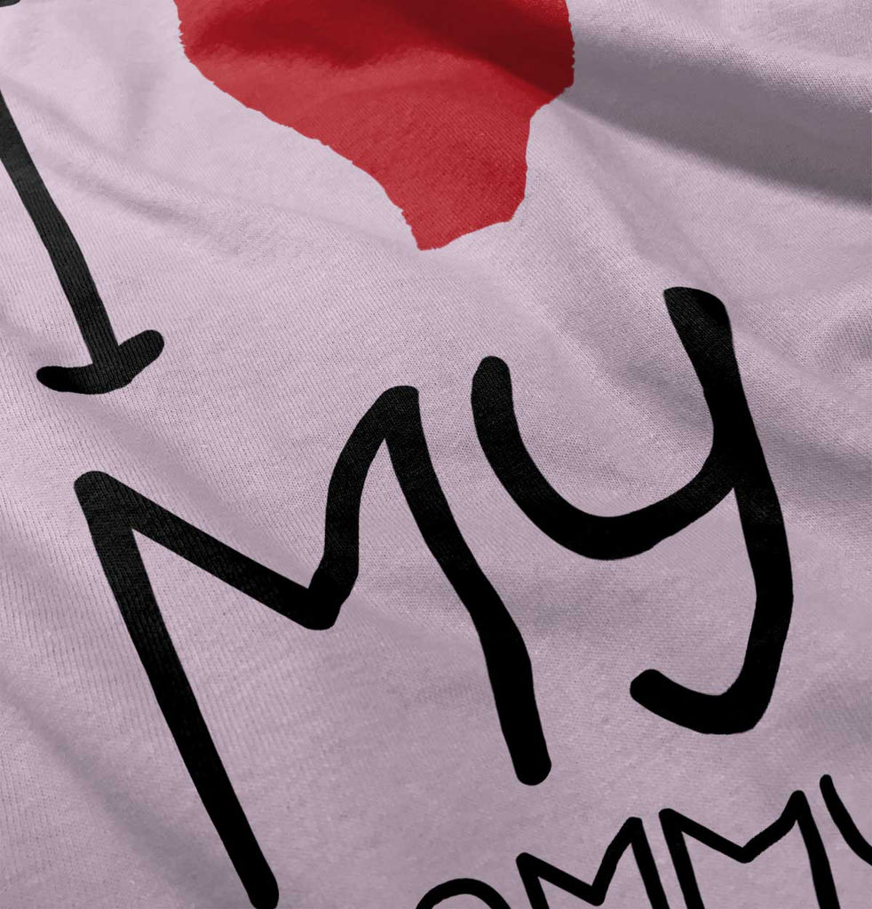 Love My Mommy Romper Bodysuit-Direct To Garment Print-Brisco Baby