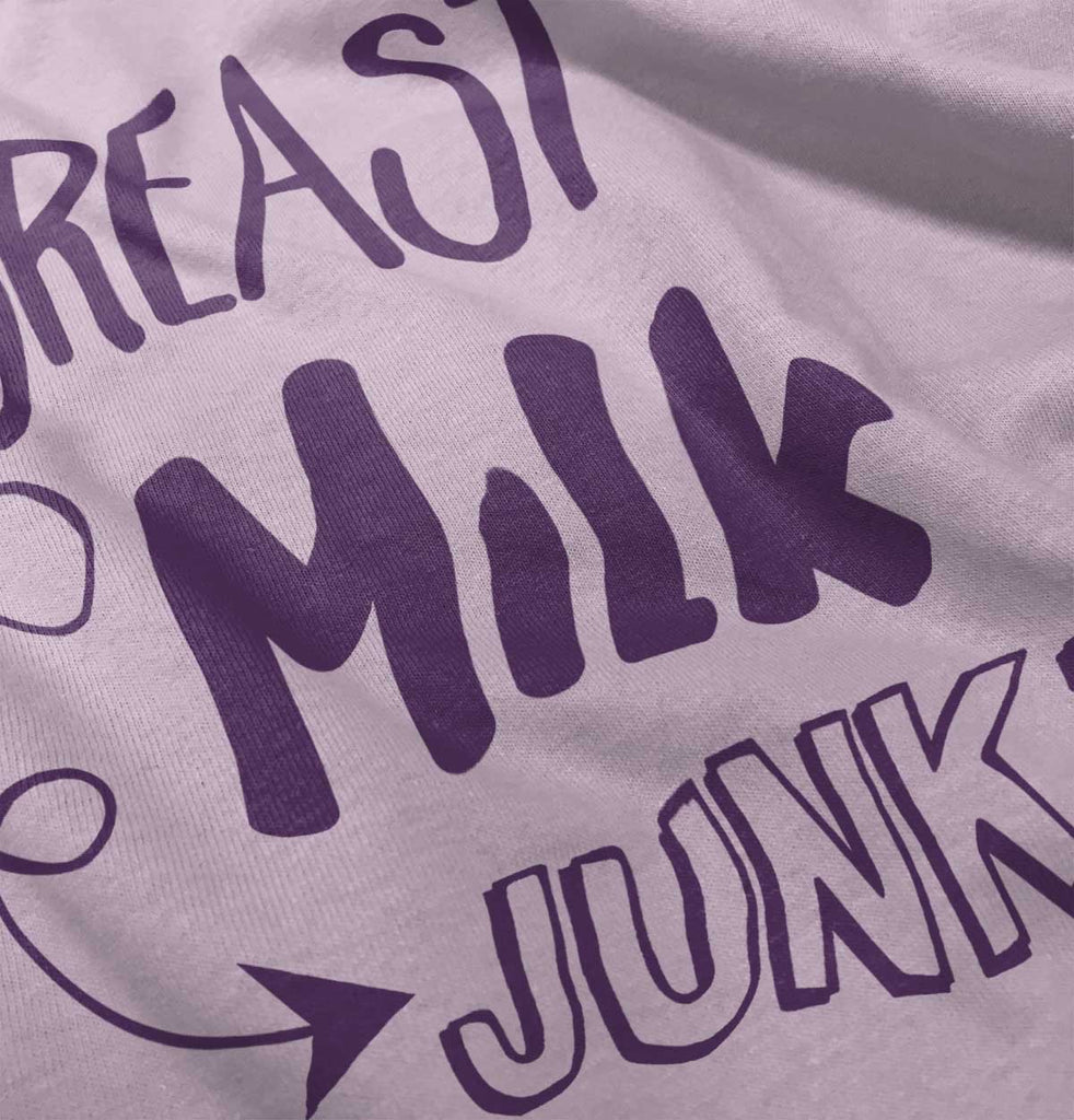 Milk Junkie Infant Toddler T Shirt-Direct To Garment Print-Brisco Baby