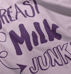 Milk Junkie Infant Toddler T Shirt-Direct To Garment Print-Brisco Baby