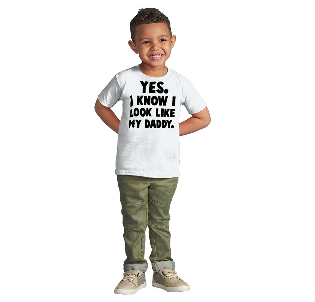 Look Like Daddy Infant Toddler T Shirt-Direct To Garment Print-Brisco Baby