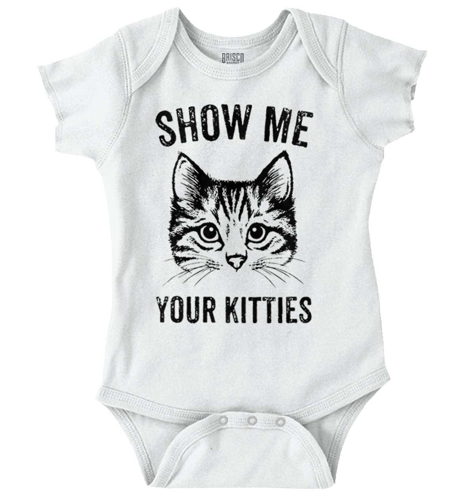 Your Kitties Romper Bodysuit-Direct To Garment Print-Brisco Baby