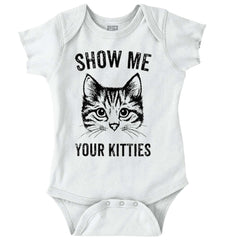 Your Kitties Romper Bodysuit-Direct To Garment Print-Brisco Baby