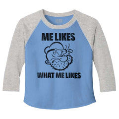 What Me Likes Toddler Baseball-Direct To Garment Print-Brisco Baby