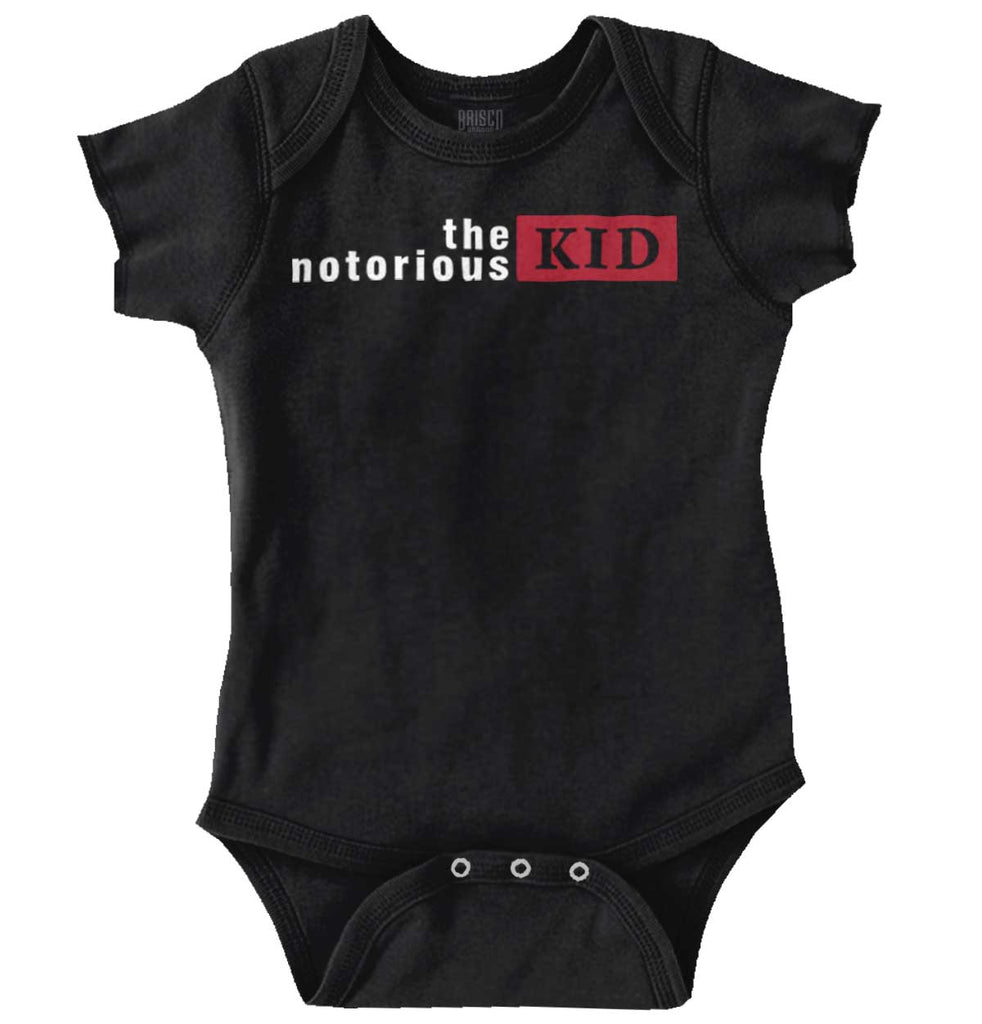 Notorious KID Romper Bodysuit-Direct To Garment Print-Brisco Baby