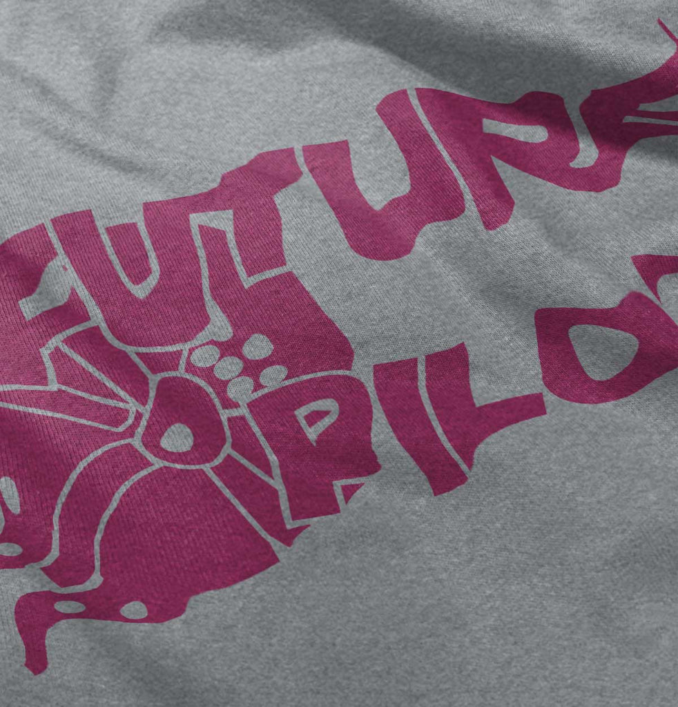 Future Pilot Romper Bodysuit-Direct To Garment Print-Brisco Baby