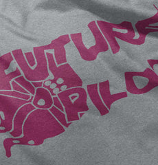 Future Pilot Romper Bodysuit-Direct To Garment Print-Brisco Baby