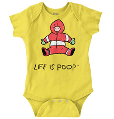 Winter Jacket Romper Bodysuit-Direct To Garment Print-Brisco Baby