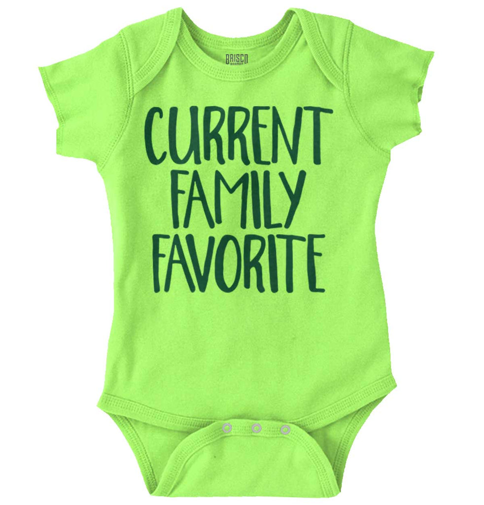 Family Favorite Romper Bodysuit-Direct To Garment Print-Brisco Baby