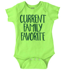 Family Favorite Romper Bodysuit-Direct To Garment Print-Brisco Baby