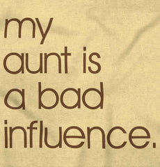 Bad Influence Romper Bodysuit-Direct To Garment Print-Brisco Baby