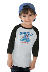 Chillin Since '67 Toddler Baseball-Direct To Garment Print-Brisco Baby
