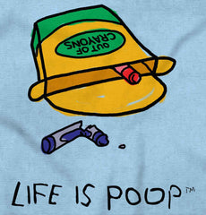 Out of Crayons Infant Toddler T Shirt-Direct To Garment Print-Brisco Baby