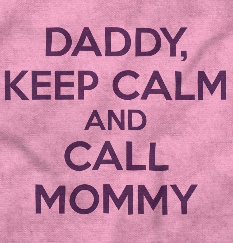 Call Mommy Infant Baby Bib-Direct To Garment Print-Brisco Baby