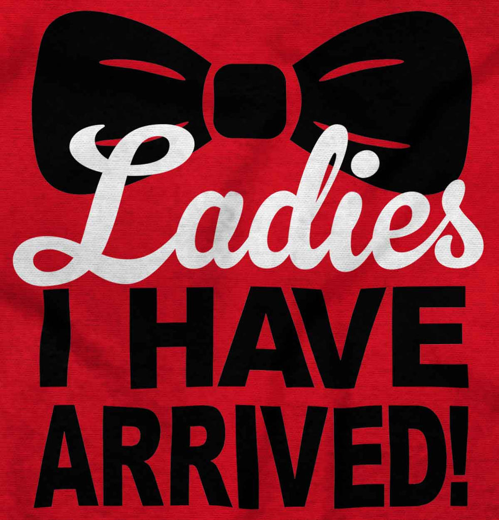 Ladies Bow Tie Infant Toddler T Shirt-Direct To Garment Print-Brisco Baby