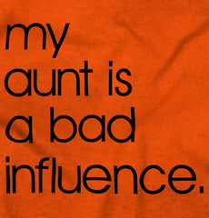 Bad Influence Romper Bodysuit-Direct To Garment Print-Brisco Baby