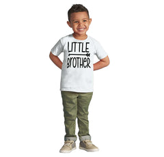Little Brother Infant Toddler T Shirt-Direct To Garment Print-Brisco Baby