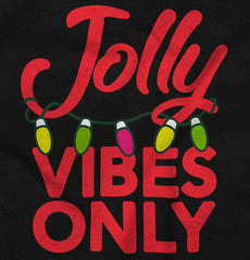 Jolly Vibes Only Infant Baby Bib-Direct To Garment Print-Brisco Baby