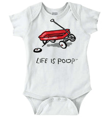 Broken Wagon Romper-Direct To Garment Print-Brisco Baby