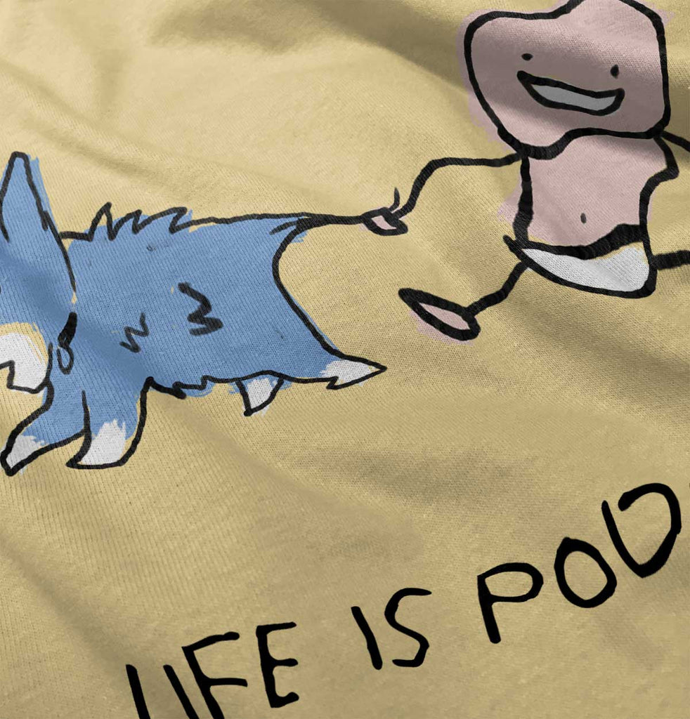 Dog Tail Romper Bodysuit-Direct To Garment Print-Brisco Baby