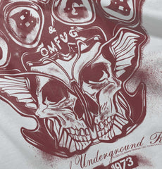 CBGB OMFUG Infant Baby Bib-Direct To Garment Print-Brisco Baby