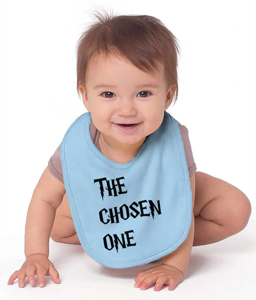 The Chosen One Infant Baby Bib-Direct To Garment Print-Brisco Baby