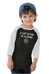 Return Platofrm 9 3/4 Toddler Baseball-Direct To Garment Print-Brisco Baby