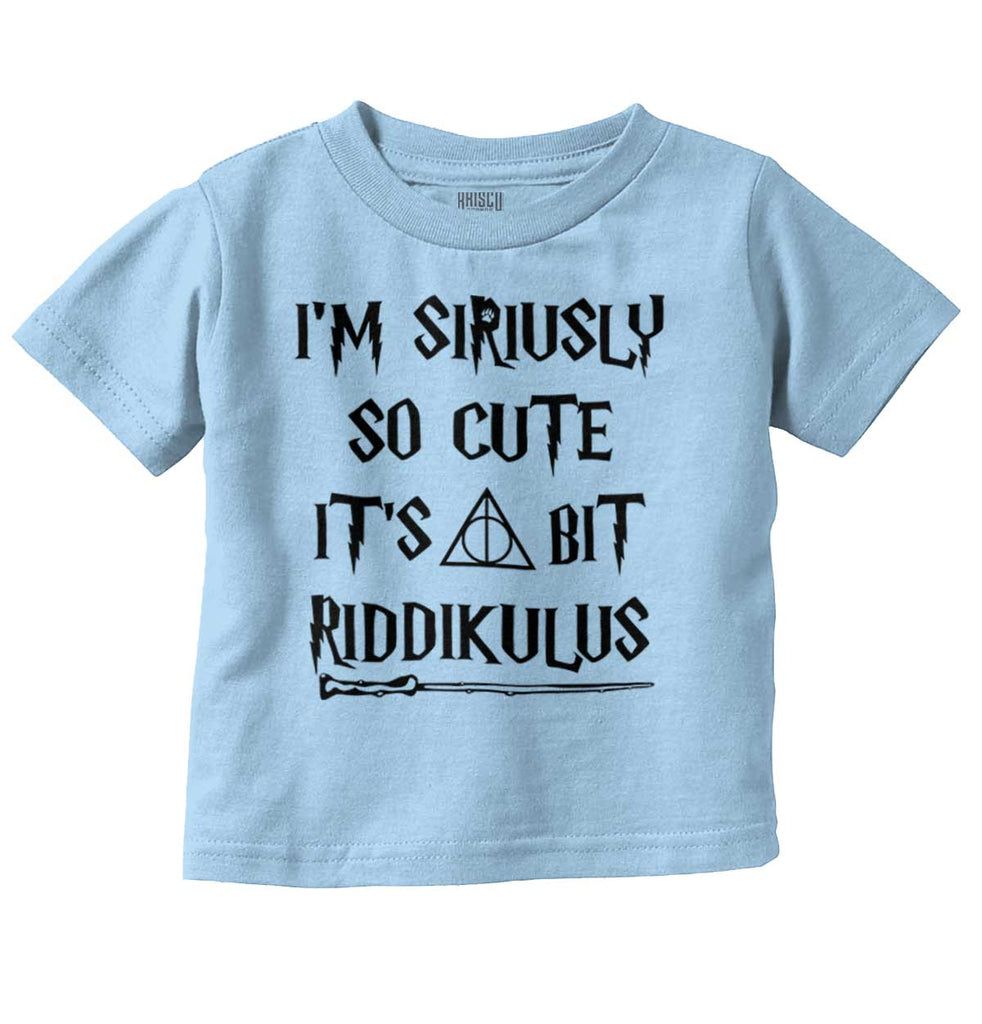 Seriusly Cute Infant Toddler T Shirt-Direct To Garment Print-Brisco Baby