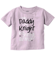Knight In Shining Armor Infant Toddler T Shirt-Direct To Garment Print-Brisco Baby