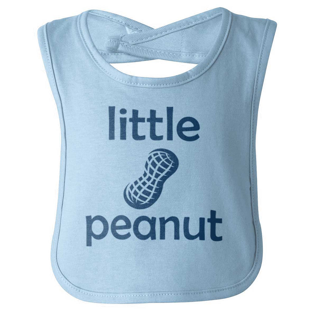 Little Peanut Infant Baby Bib-Direct To Garment Print-Brisco Baby