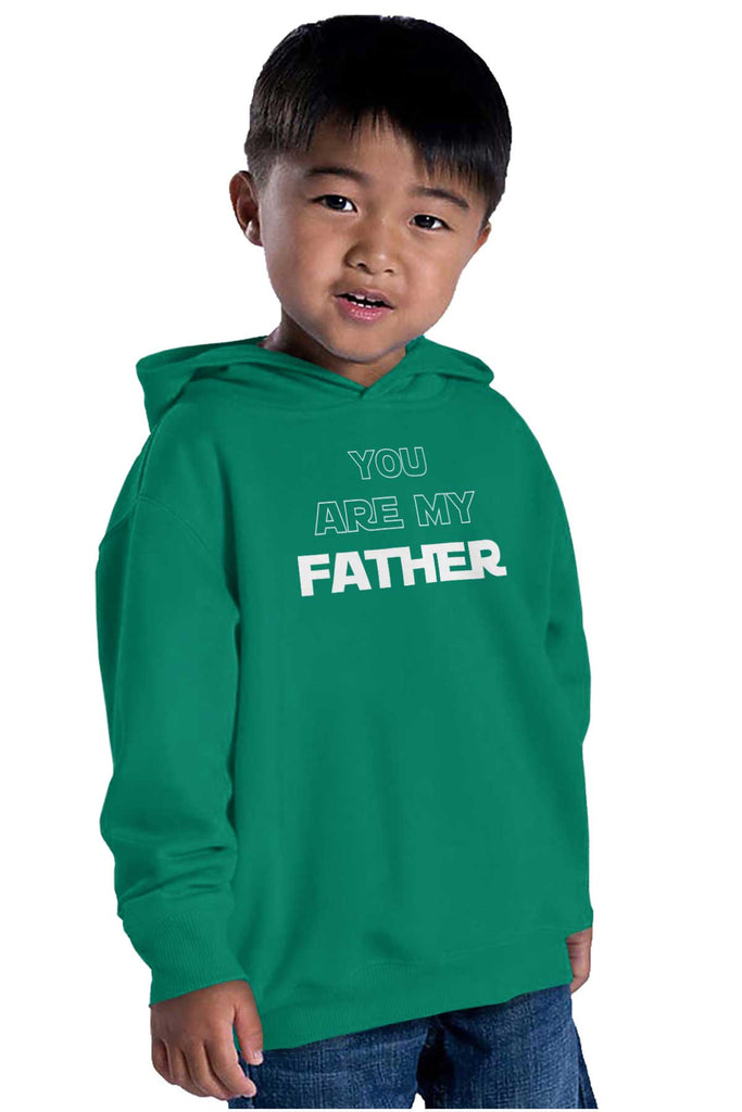 You Are My Father Toddler Pullover Hoodie-Direct To Garment Print-Brisco Baby