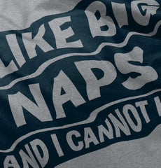 Big Naps Raglan Romper Bodysuit-Direct To Garment Print-Brisco Baby