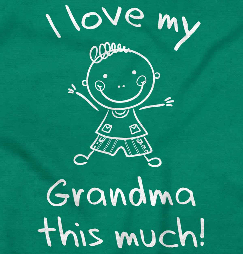 Love My Grandma Toddler Pullover Hoodie-Direct To Garment Print-Brisco Baby