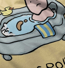 Poop in Bath Romper Bodysuit-Direct To Garment Print-Brisco Baby