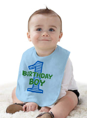 Birthday Boy Infant Baby Bib-Direct To Garment Print-Brisco Baby