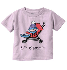 Winter Stroller Infant Toddler T Shirt-Direct To Garment Print-Brisco Baby