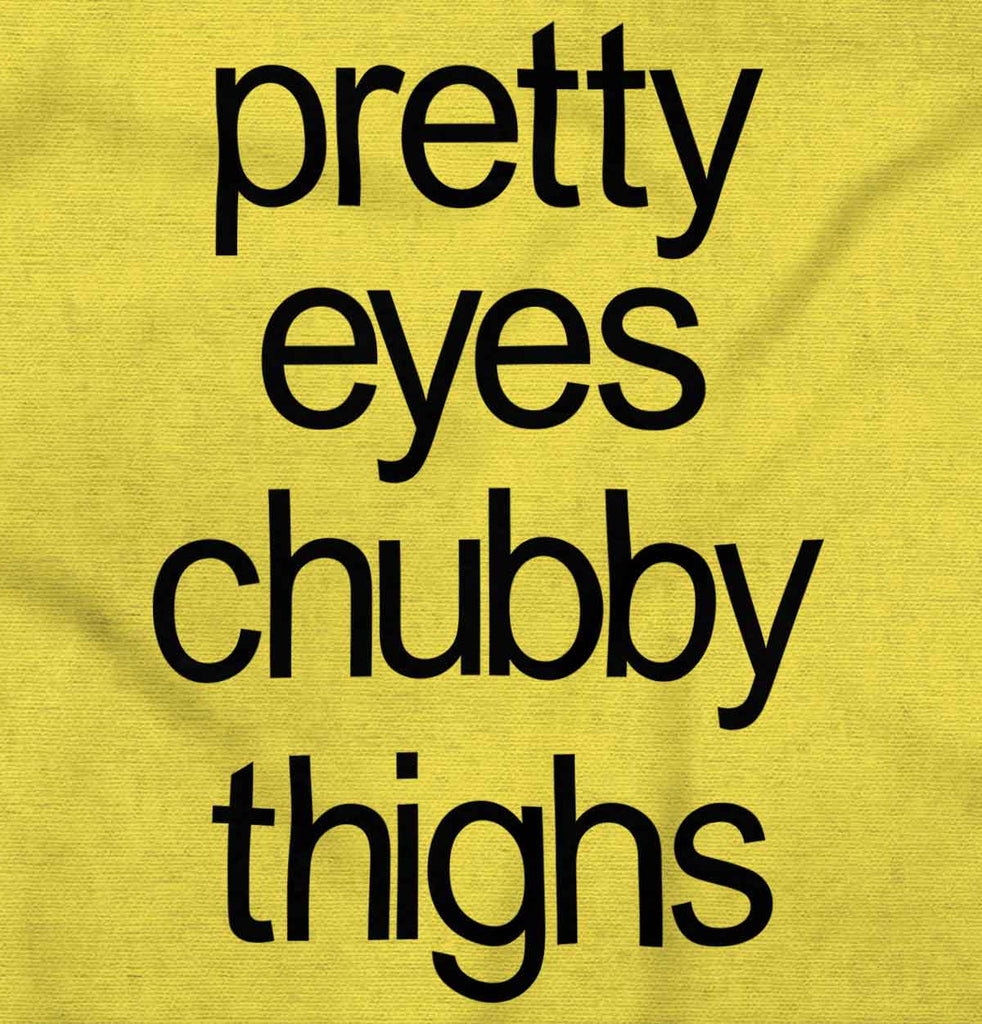 Chubby Thighs Romper Bodysuit-Direct To Garment Print-Brisco Baby